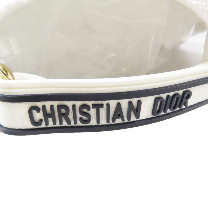 Unused 22AW Christian DIOR D-player CAP VIBE D-player Rubber Logo Baseball Cap