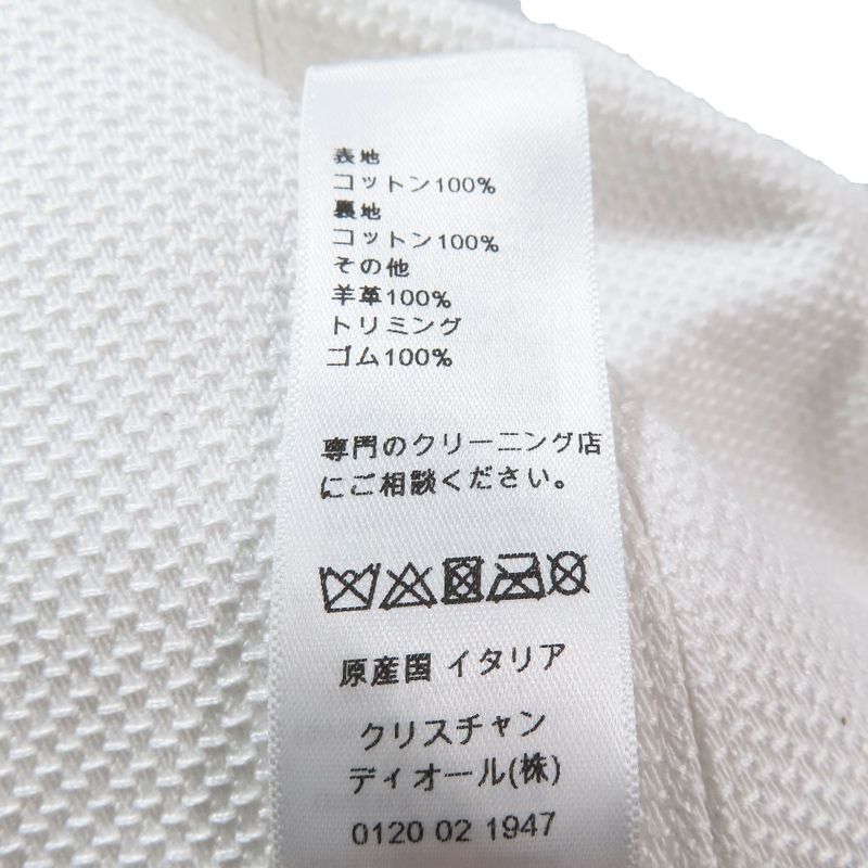 Unused 22AW Christian DIOR D-player CAP VIBE D-player Rubber Logo Baseball Cap