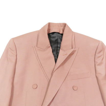 Unused 23AW DIOR Tailored Jacket Bleather Double Breasted Center Vent With
