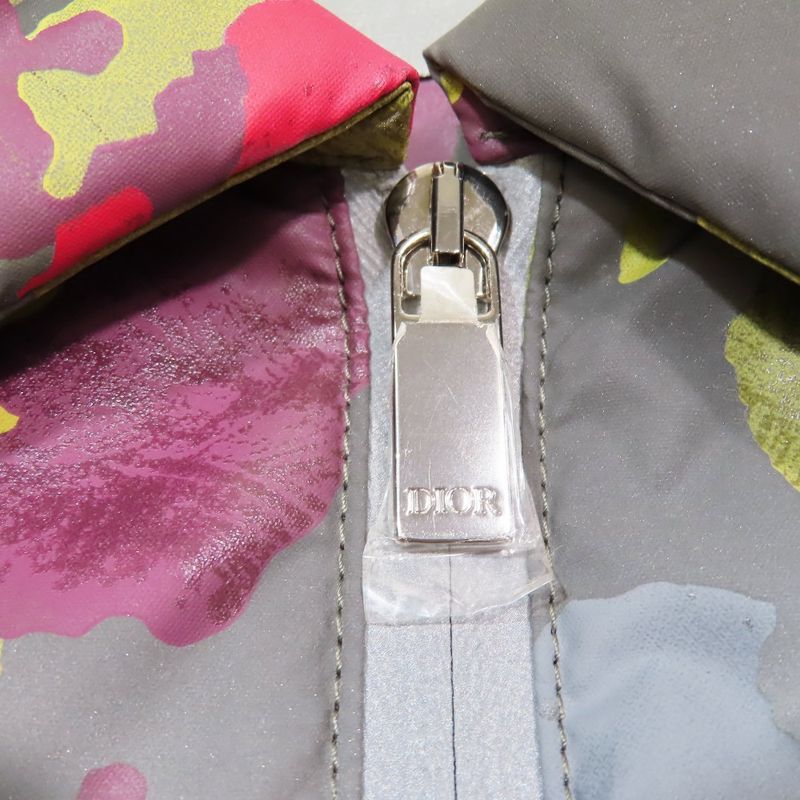 Unused 23SS DIOR Half Zip Pullover Anorak Jacket Blouson Cotton Total 50 Logo