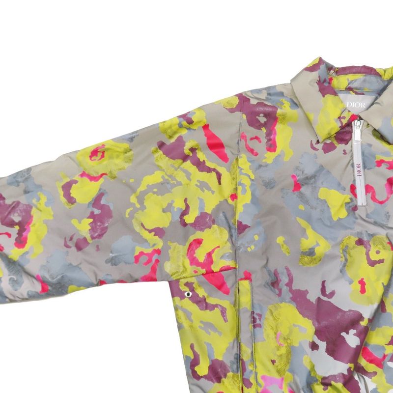 Unused 23SS DIOR Half Zip Pullover Anorak Jacket Blouson Cotton Total 50 Logo