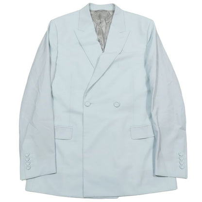 Unused DIOR Tailored Jacket Bleather Peaked Lapel Double Breasted Center Vent