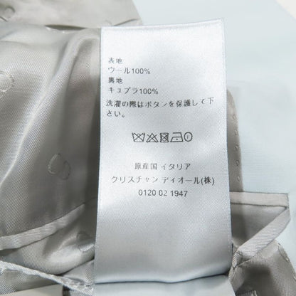 Unused DIOR Tailored Jacket Bleather Peaked Lapel Double Breasted Center Vent