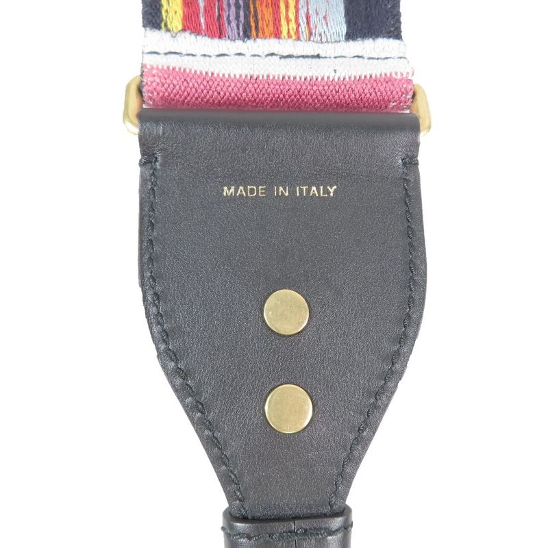Unused Christian Dior Jadior Logo Hardware Canvas for Bag Shoulder Strap