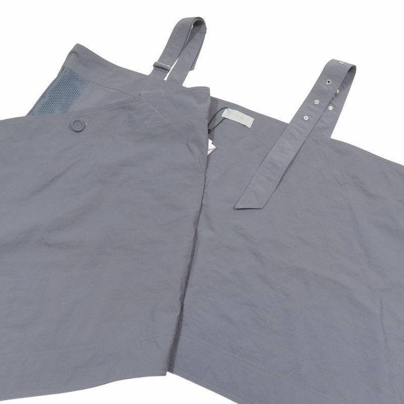 Unused 23ss Dior Tops Feather Jacket Blouson Vest Asymmetrical Mesh Switching