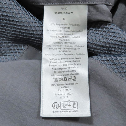 Unused 23ss Dior Tops Feather Jacket Blouson Vest Asymmetrical Mesh Switching