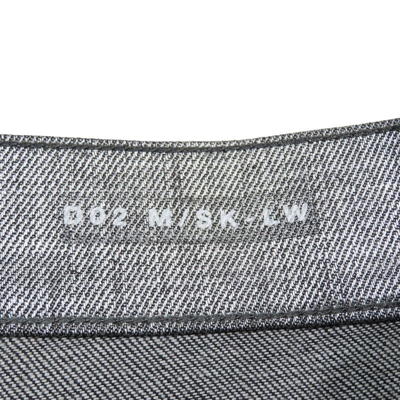 Unused 18ss Saint Laurent Paris Laurent D02 M/sk-Lw Metallic Denim Pants Jeans