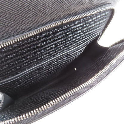 Prada Saffiano Leather Backpack Bag Triangle Logo Triangle Logo Cabasn 2vz102