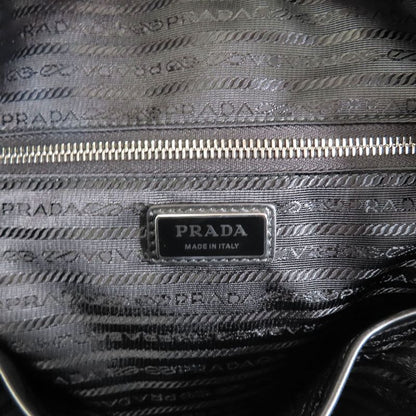 Prada Saffiano Leather Backpack Bag Triangle Logo Triangle Logo Cabasn 2vz102