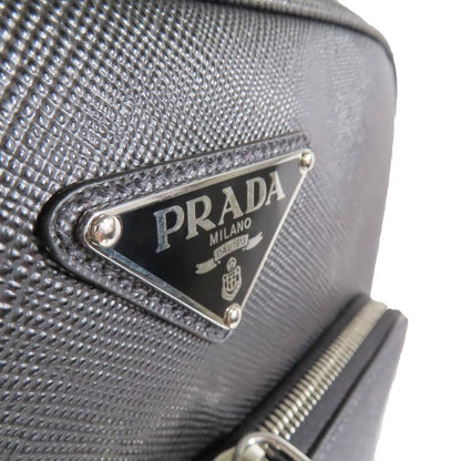 Prada Saffiano Leather Backpack Bag Triangle Logo Triangle Logo Cabasn 2vz102
