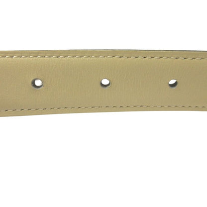 Good Hermes 90's Constance Reversible Leather Belt B Engraved 98 Black Light