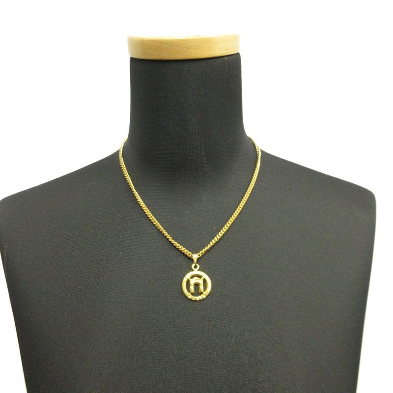 Celine Arc de Triomphe Necklace Pendant Chain Choker Accessories Jewelry Old