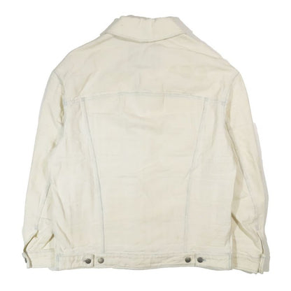 22aw Fendi × Marc Jacobs Embossed Logo Denim Jacket Jean Cotton Fw1131 A06d