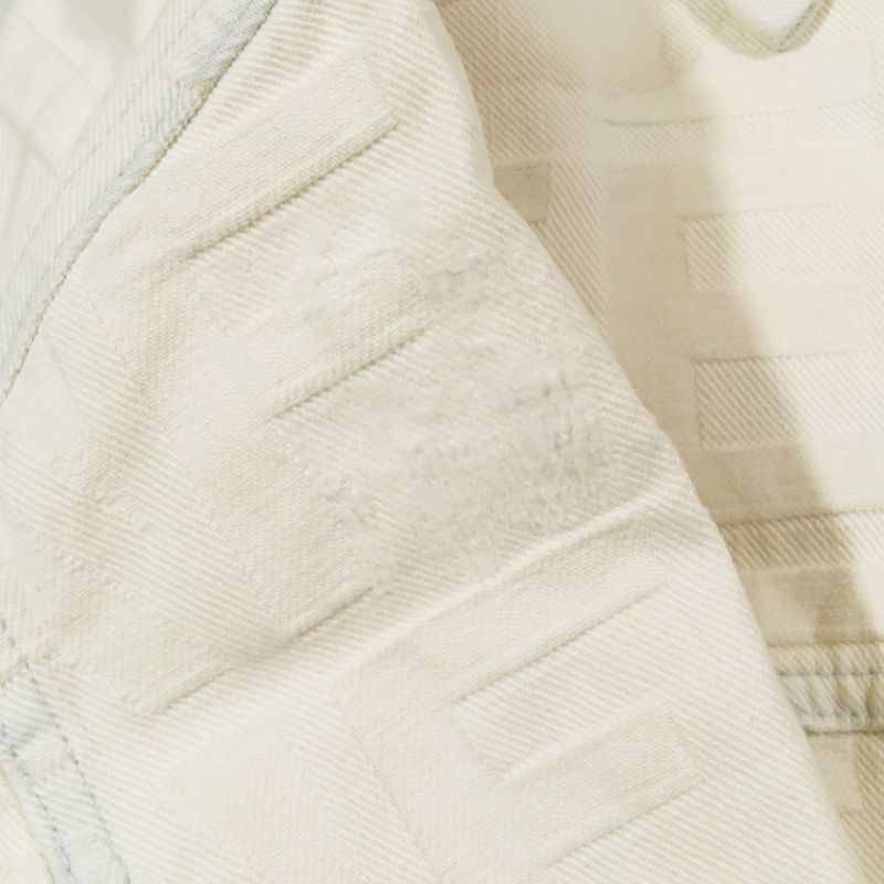 22aw Fendi × Marc Jacobs Embossed Logo Denim Jacket Jean Cotton Fw1131 A06d