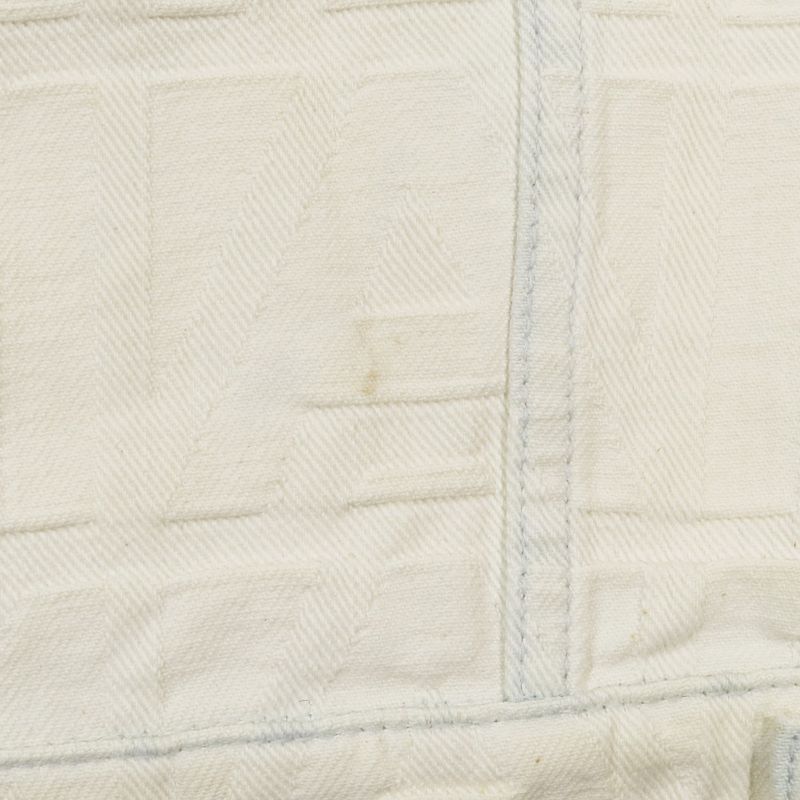 22aw Fendi × Marc Jacobs Embossed Logo Denim Jacket Jean Cotton Fw1131 A06d