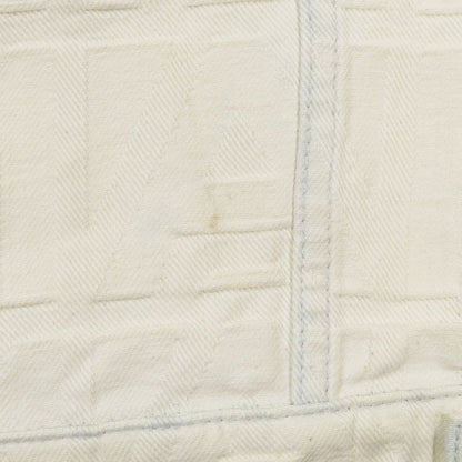 22aw Fendi × Marc Jacobs Embossed Logo Denim Jacket Jean Cotton Fw1131 A06d