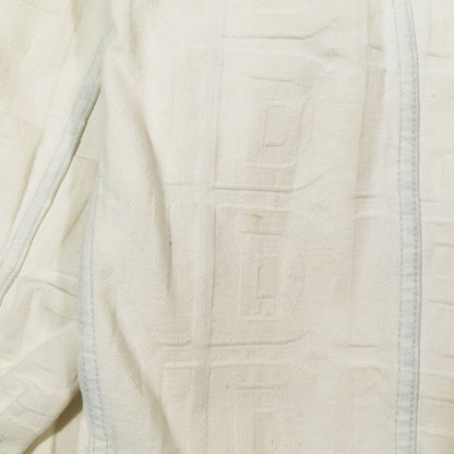 22aw Fendi × Marc Jacobs Embossed Logo Denim Jacket Jean Cotton Fw1131 A06d