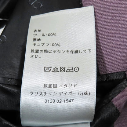 Unused 22aw Dior Tailored Jacket Double Breasted Peaked Lapel Fully Lined CD