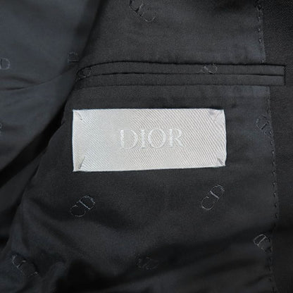 22aw Dior Blouson Docking Tailored Jacket Double Breasted Fully Lined CD Logo