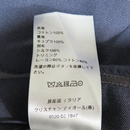 Unused 23ss Dior Cotton Gardener Jacket Tailored Bleather Taylor Oblique No