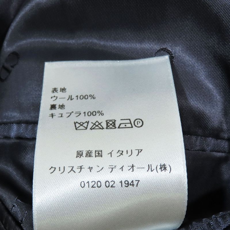 Dior Tailored Jacket Single 2b Fully Lined CD Logo Suit 633c720a5209 Outerwear