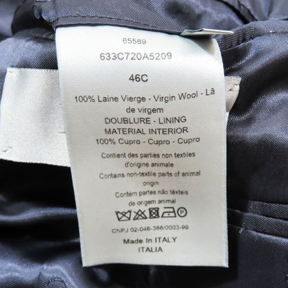 Dior Tailored Jacket Single 2b Fully Lined CD Logo Suit 633c720a5209 Outerwear