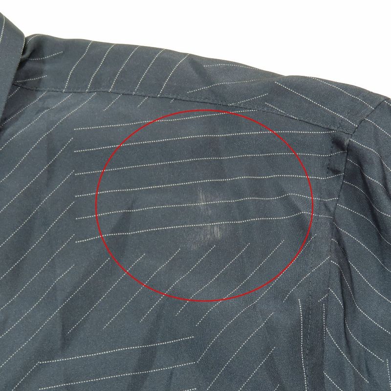 2023 Fendi 100% Silk Ff Zucca Total Pattern Shirt Blouse Long Sleeves Cut and