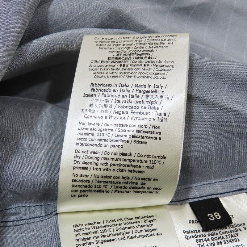 2023 Fendi 100% Silk Ff Zucca Total Pattern Shirt Blouse Long Sleeves Cut and