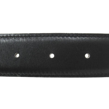 Hermes H Buckle Reversible Belt Box Calf Togo Leather Vintage B Marked 1998