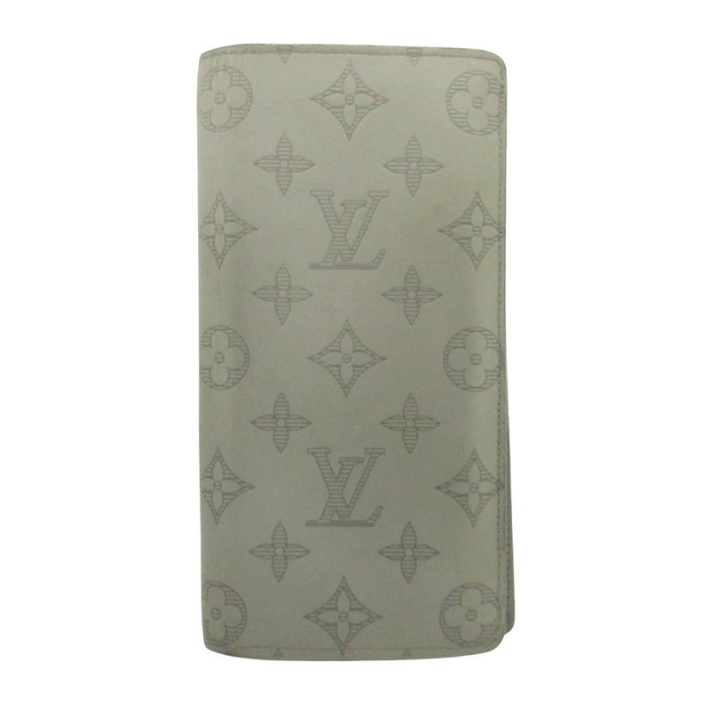 Good Louis Vuitton Monogram Shadow Portefeuille Brazza Bifold Long Wallet