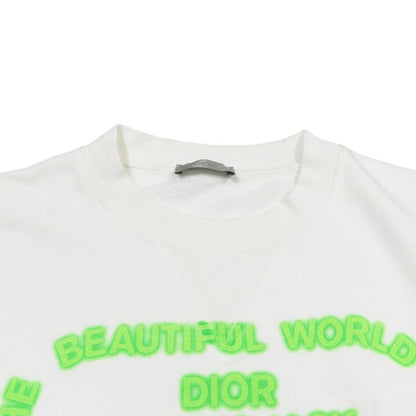 Unused 22ss Dior X Cactus Jack Castelbajac Logo Sweatshirt Collaboration Long