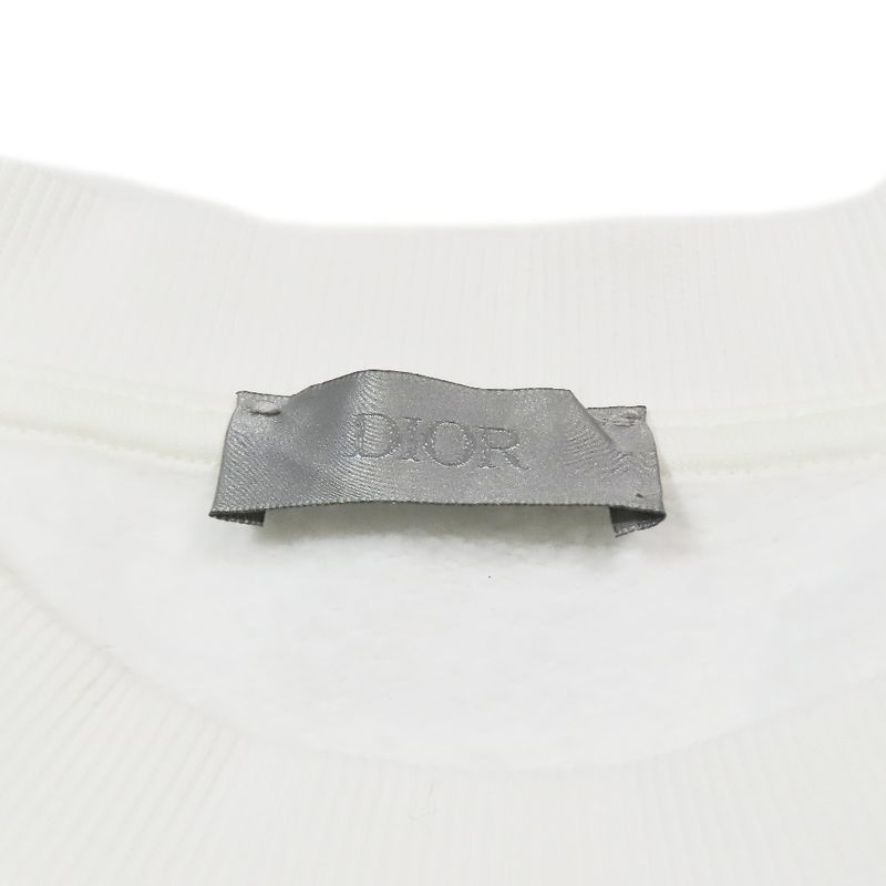 Unused 22ss Dior X Cactus Jack Castelbajac Logo Sweatshirt Collaboration Long