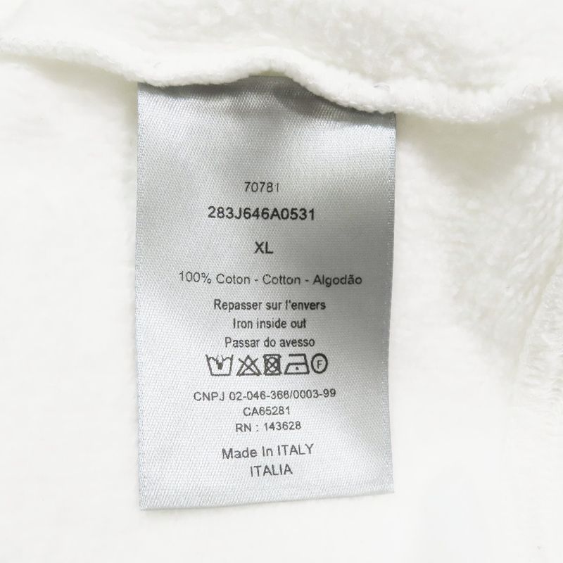 Unused 22ss Dior X Cactus Jack Castelbajac Logo Sweatshirt Collaboration Long