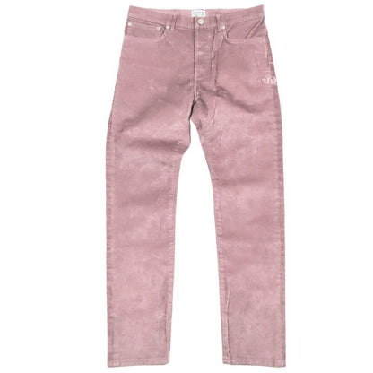 Unused 22aw Dior Cactus Jack Travis Scott Velour Pants Straight Button Fly Slim