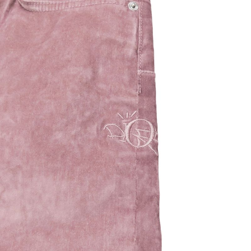 Unused 22aw Dior Cactus Jack Travis Scott Velour Pants Straight Button Fly Slim