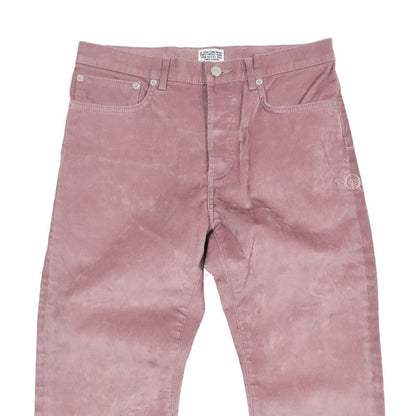 Unused 22aw Dior Cactus Jack Travis Scott Velour Pants Straight Button Fly Slim