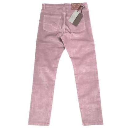 Unused 22aw Dior Cactus Jack Travis Scott Velour Pants Straight Button Fly Slim