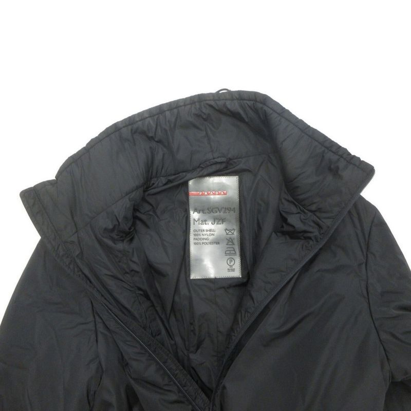 Good 00's Prada Sport Nylon Jacket Blouson Coat Cotton Vintage Archive 24v3770