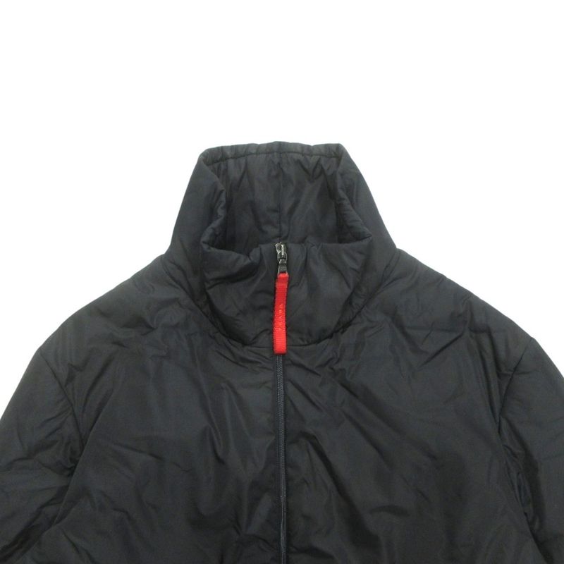 Good 00's Prada Sport Nylon Jacket Blouson Coat Cotton Vintage Archive 24v3770