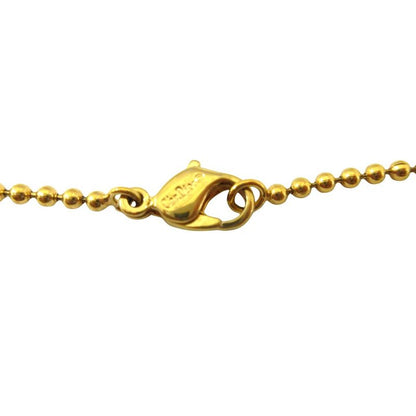 Christian Dior Chrdior Germany Coin Necklace Vintage 80's Made in Germany 70cm