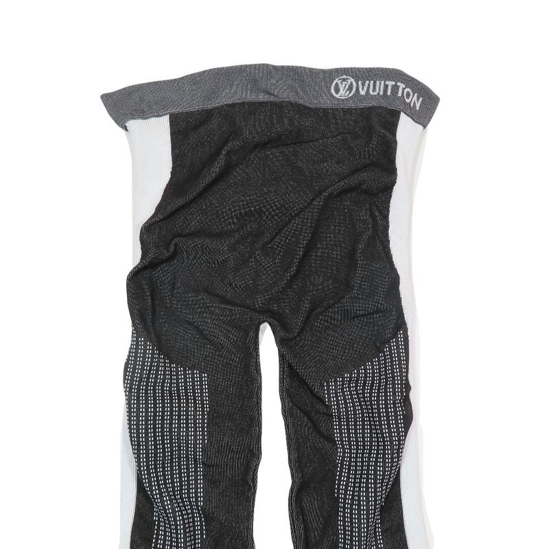 Unused Louis Vuitton Technical Leggings Yoga Pants Sportswear Stretch S Black