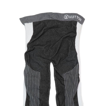 Unused Louis Vuitton Technical Leggings Yoga Pants Sportswear Stretch S Black