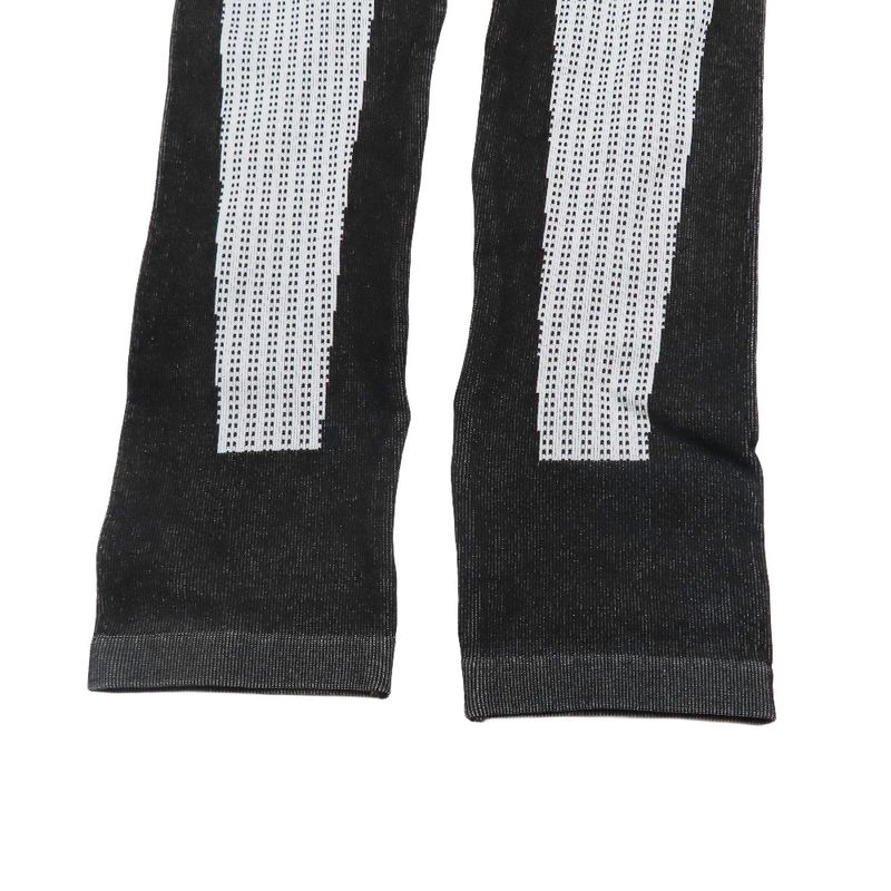 Unused Louis Vuitton Technical Leggings Yoga Pants Sportswear Stretch S Black