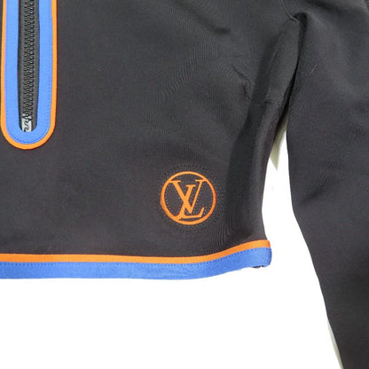 Unused 23ss Louis Vuitton Cropped Jersey Tops Cut and Sewn LV Logo Long Sleeve