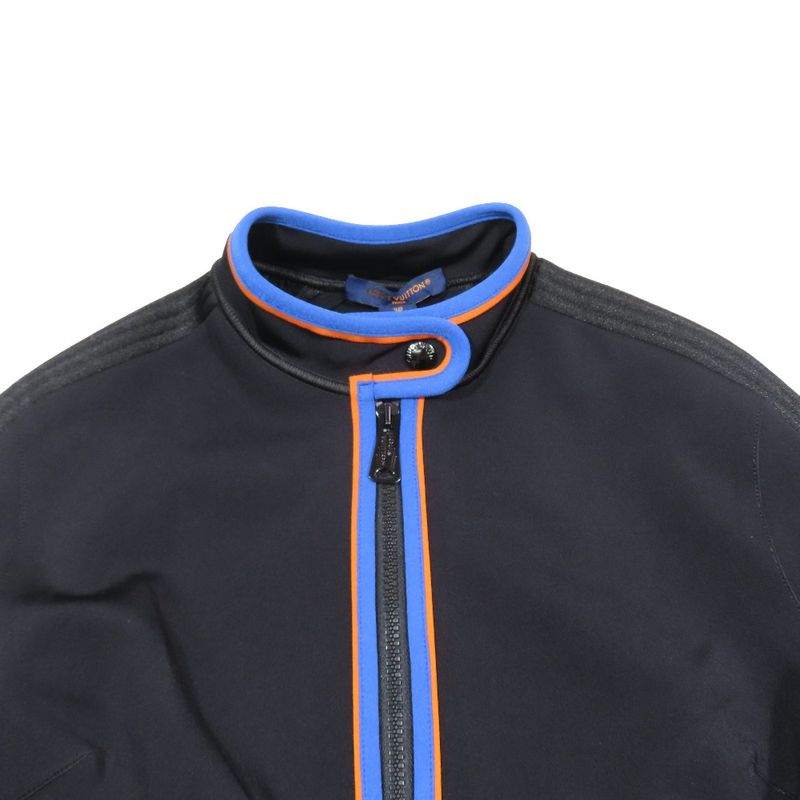 Unused 23ss Louis Vuitton Cropped Jersey Tops Cut and Sewn LV Logo Long Sleeve