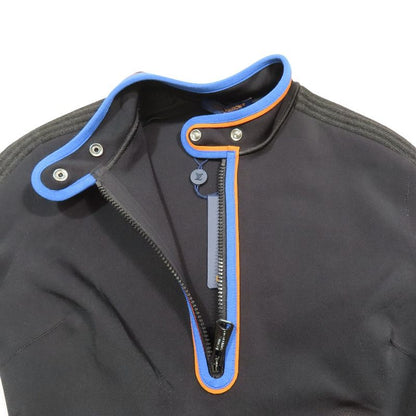 Unused 23ss Louis Vuitton Cropped Jersey Tops Cut and Sewn LV Logo Long Sleeve