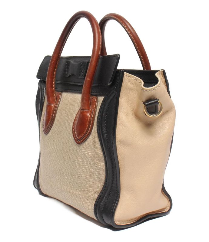 Celine Handbag Shoulder Bag Crossbody Luggage Nano Shopper Women's Celine