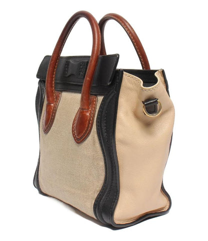 Celine Handbag Shoulder Bag Crossbody Luggage Nano Shopper Women's Celine