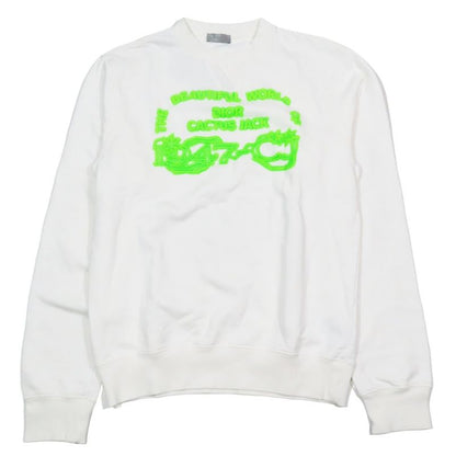 Unused 22ss Dior X Cactus Jack Cactus Jack Logo Sweatshirt Collaboration Long
