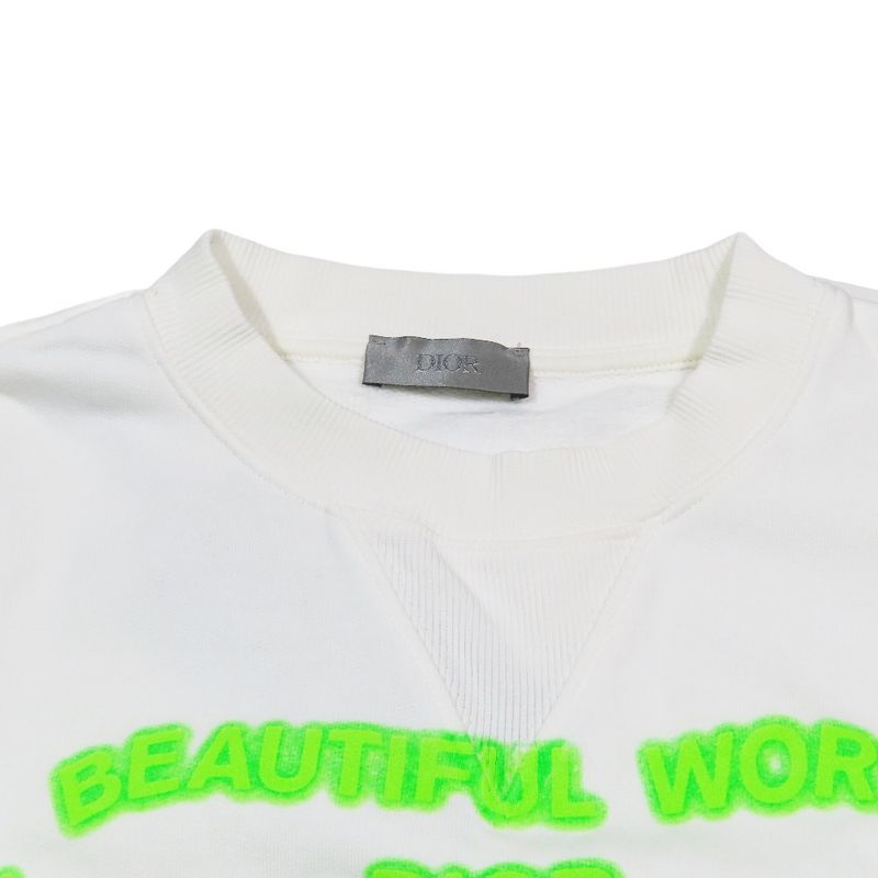 Unused 22ss Dior X Cactus Jack Cactus Jack Logo Sweatshirt Collaboration Long